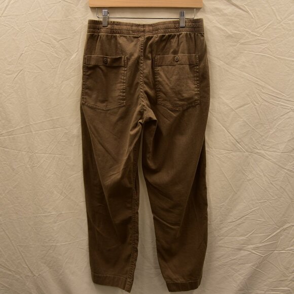 Abercrombie & Fitch Stretch Linen Blend Trousers - WXS - Picture 5 of 8